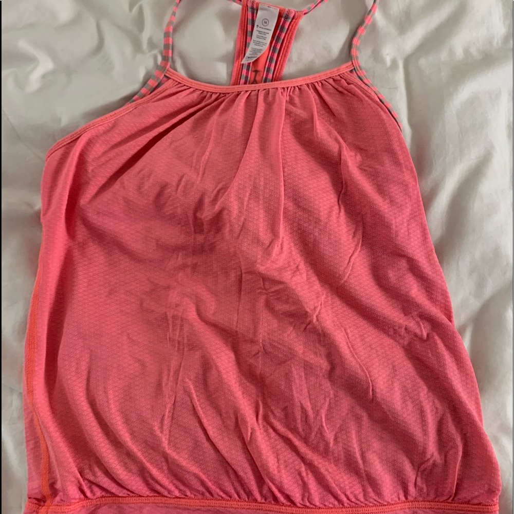 Lululemon tank top. With built in bra